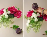 Fazer Arranjos de Flores e Vasos Criativos (7)