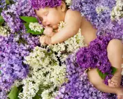 Bebês em Flores (1)