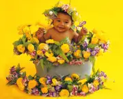 Bebês em Flores (3)